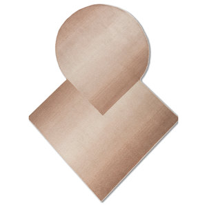 Red & Orange <b>Jean</b> Hand Loom Wool Rugs Solid Color Design for Home Use-Hwl-374 - Product Image 1