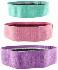 Ensemble de bandes de résistance aux hanches intelligentes personnalisées Bande de cercle de hanche en tissu polyester pour le fitness au Pakistan - Product Image 2