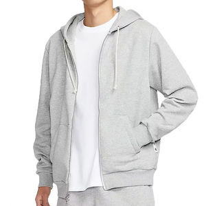 แจ็คเก็ตซิปผู้ชายคุณภาพสูงมีฮู้ดทรงหลวมลำลองสำหรับฤดูร้อนและฤดูใบไม้ร่วงผู้ผลิตที่มีสไตล์ในงานสร้างสรรค์ Zohan - Product Image 3