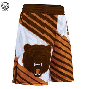 Shorts de MMA al por mayor para lucha libre masculina, shorts de boxeo, personaliza tu logo y diseño. - Product Image 4
