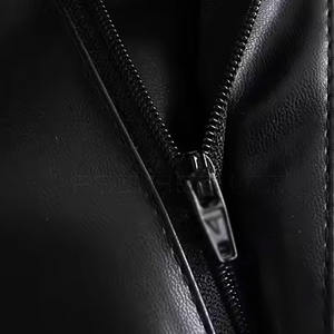 Pantalones cortos de cuero para mujer de calidad superior, nuevo estilo, Color sólido, hechos en pantalones cortos de cuero para mujer de alta calidad - Product Image 4