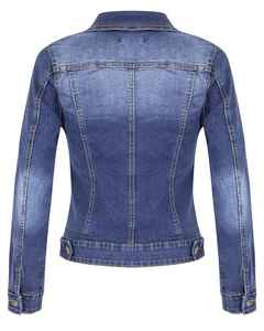 เสื้อแจ็กเก็ตยีนส์สำหรับผู้ชายไซส์พิเศษติดกระดุมสีแบบสตรีทแวร์2025ฤดูใบไม้ร่วงฤดูหนาวออกแบบได้ตามต้องการ - Product Image 3