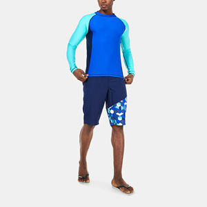 Custom Design High Quality Rash Guard Men Long Sleeves 220g Lightweight <b>Personalised</b> OEM Most Popular New Style Breathable - Product Image 4