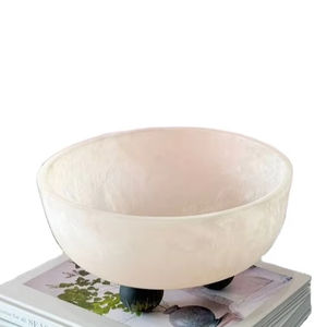 ชามเรซิ่นทรงกลมสำหรับตกแต่งโต๊ะงานปาร์ตี้งานแต่งงานทำจากเรซิ่น - Product Image 1