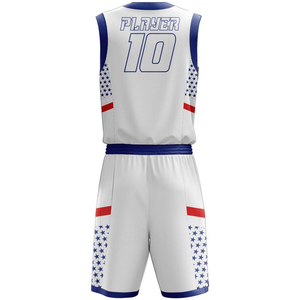 Uniforme de baloncesto de secado rápido de alta calidad uniforme de baloncesto de nuevo diseño uniforme de baloncesto de sublimación personalizado al por mayor - Product Image 6