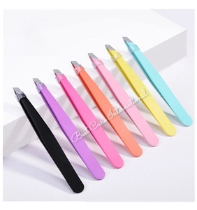 แหนบความงามระดับมืออาชีพ3ชิ้นสีโรสโกลด์ - Product Image 6