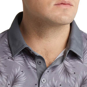 Meilleure qualité pour hommes pour polos avec col montant respirant Logo personnalisé Motif solide Haute qualité tricoté votre propre logo - Product Image 4