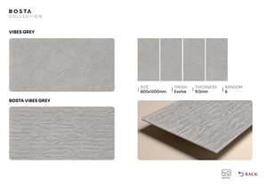 Dalles en porcelaine effet marbre blanc élégant 600x1200, surface polie, revêtement de sol moderne sans joint, idéal pour les intérieurs de luxe - Product Image 3