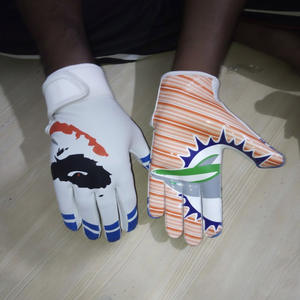 Guantes de Bateo de Béisbol Profesionales Personalizados con Logotipo, Hechos de Cuero con Cierre de Velcro, Ligeros y Duraderos - Product Image 5