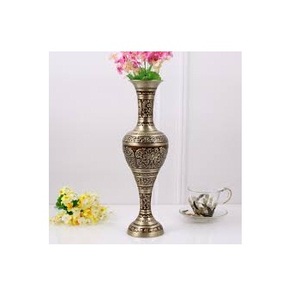 Vase à fleurs au sol en métal élégant et moderne Pots à fleurs et vases en métal aux prix de gros pour la décoration de mariage d'hôtel à la maison - Product Image 4