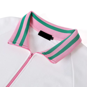 Sweat-shirt d'hiver unisexe Alpha Kapa avec logo frontal, fermeture éclair quart de tour, lettres grecques personnalisées, pour sororité - Product Image 3