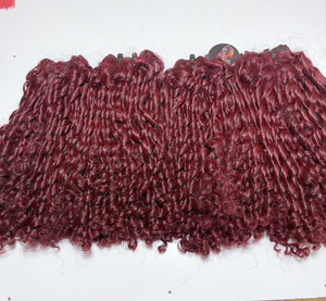 Fournisseur du Vietnam Perruque de cheveux humains Fumi vierges de qualité supérieure Perruque de cheveux humains pleine dentelle Super Double tirage de cheveux humains de couleur rose ombré - Product Image 6