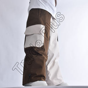 Fabricación de alta calidad Pantalones de nieve Cazadora holgada Impermeable Unisex Ropa de esquí Hip Hop Pantalones de nieve de esquí Hipster holgados - Product Image 2