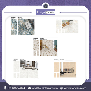 Dernière collection de carreaux de sol intérieurs en porcelaine émaillée 1800x1200mm pour villa décorative - Product Image 6