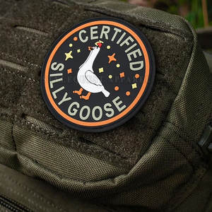 Parche de PVC ecológico de diseño personalizado de alta calidad Estilo único Impreso Parche de PVC personalizado de alta calidad - Product Image 1