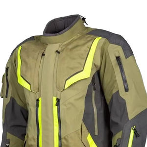 Durable impermeable a prueba de viento transpirable equipo de aventura armadura extraíble chaqueta táctica para montar en motocicleta OEM ODM ropa deportiva - Product Image 3