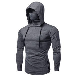 Sweat-shirt à capuche pour homme, coupe ample, manches longues, décontracté, design à empiècements, impression numérique, broderie, haut à capuche - Product Image 2