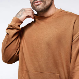 Sudadera holgada para hombre de nuevo diseño, hecha en Pakistán, sudadera de la mejor calidad, mezcla de algodón básico a la moda - Product Image 2