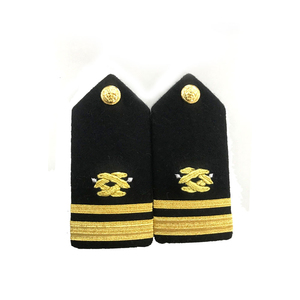 Nouveauté : épaulettes uniformes sur mesure, épaulettes de cérémonie, épaulettes de pilote, épaulettes de compagnie aérienne, rangs d'épaulettes en polyester/coton - Product Image 3
