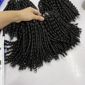 มัดผมหยิกจาก Pixie: ผมมนุษย์บริสุทธิ์จากเวียดนาม - Product Image 5