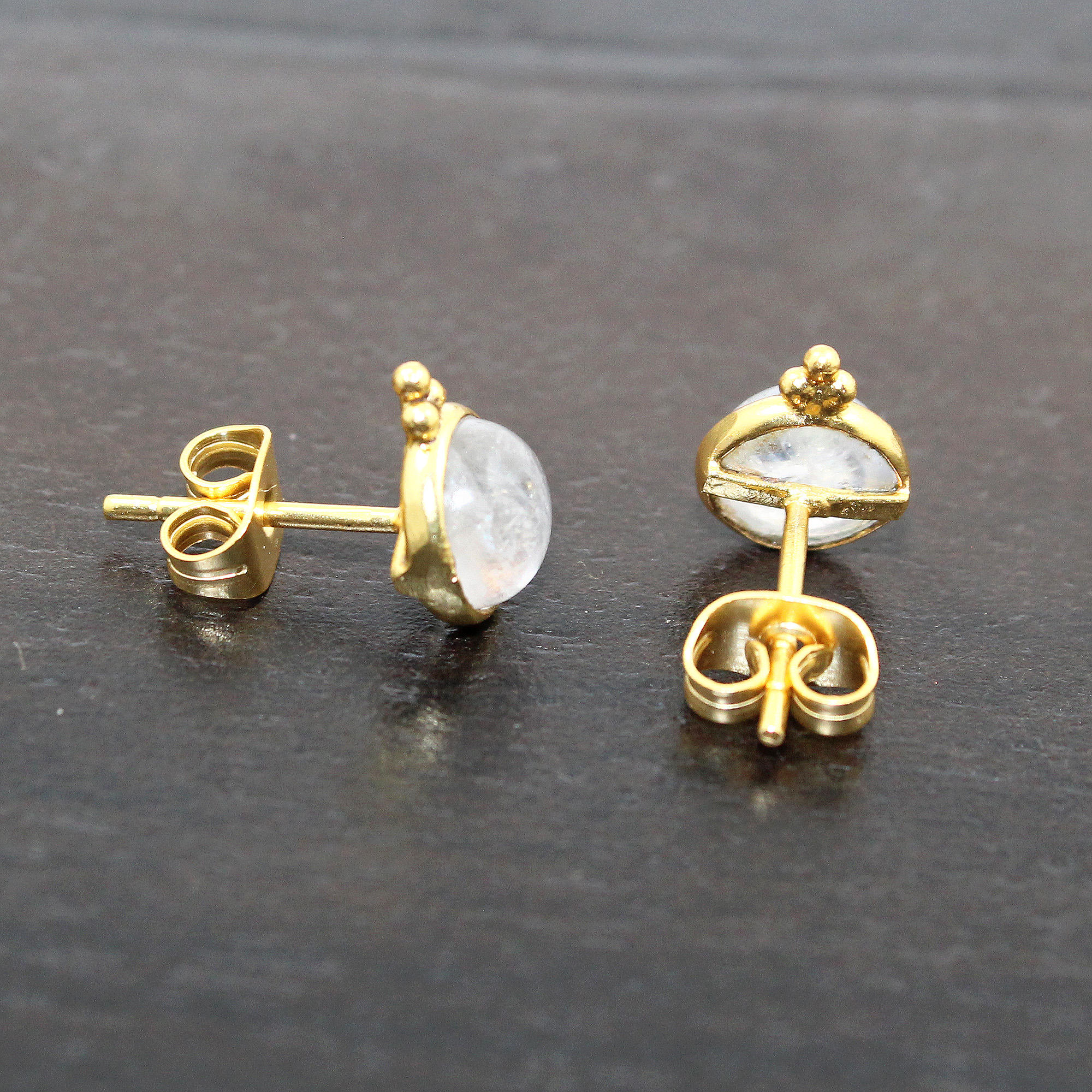 White Rainbow Moonstone