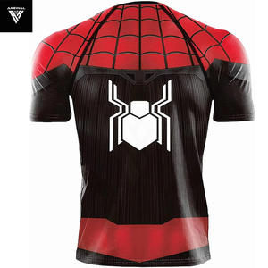 AKEWAL Altamente recomendado Mejor diseño MMA Rash Guard Camisas Cuello redondo Panel Diseño Rash Guard Camisas Disponibles en todos los tamaños, colores - Product Image 2