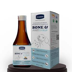 Fabricante de Jarabe para el Cuidado de Huesos y Articulaciones para Perros y Gatos que Ayuda a la Formación Ósea |   Suplemento para Perros y Gatos con Sabor a Pollo - Product Image 1