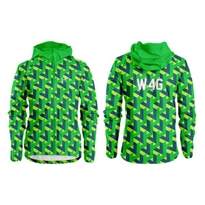 Vêtement de sport pour homme 100% polyester, coupe-vent d'extérieur, imperméable, fermeture éclair, col montant, veste de sport pour homme, cyclisme, course à pied - Product Image 3