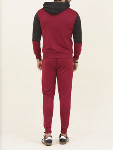 Fabrication OEM et personnalisation de marque privée, survêtement streetwear élégant pour hommes - Haute qualité 100% coton - Product Image 4