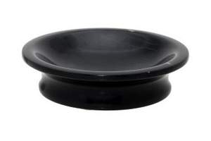 Porte-savon rond Onyx vert tourbillonnant, porte-savon en marbre beige, porte-savon en marbre de pierre pour salle de bain - Product Image 5