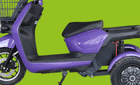 Moto Scooter Électrique Sportif à Trois Roues 4000W, Vitesse Max 40-60km/h, Autonomie 134KM, 72V - Nouveauté Turquie, Meilleures Ventes