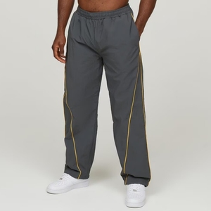 Streetwear d'hiver unisexe 100% coton imperméable solide imprimé respirant coupe-vent à séchage rapide noir veste de sport élastique pour hommes - Product Image 4