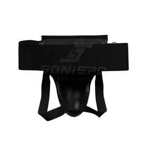 High Quality Custom Martial Arts Groin Guards Premium Leather Protective <b>Equipment</b> - Product Image 5
