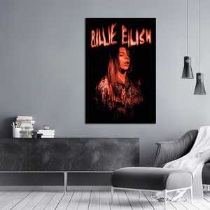 Affiche design moderne Billie Eilish pour utilisation murale - Product Image 3
