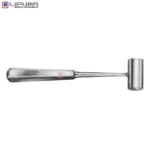 Martillo quirúrgico PARTSCH de 7 pulgadas con 6oz/170g, peso de 22mm, cabeza de acero inoxidable, instrumentos médicos manuales, estándar de seguridad MOL - Product Image 2