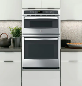 Four mural électrique simple de 27 pouces de qualité supérieure avec micro-ondes intégré en acier inoxydable - Product Image 1