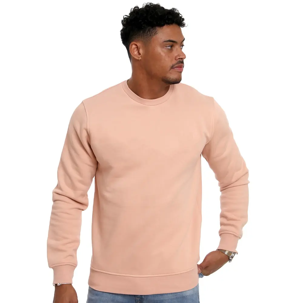 Fabrik Niedriger Preis Benutzer definierte Pullover Baumwolle Rundhals-Sweatshirts Unisex Pullover Sweatshirt mit Rundhals ausschnitt und Rundhals ausschnitt