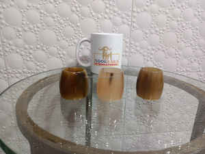 Servilletero de cuerno de búfalo pulido de la mejor calidad, servilletero de cuerno de buey, servilletero de estilo Animal decorativo para el hogar, artesanías naturales - Product Image 4