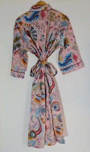 New Trendy Bohemian Fashion Cotton Printed Long Sleeve Women Casual Wear Jacket - Product Image 5