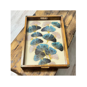 Último diseño moderno, recién llegado, bandeja de servicio con acabado de madera Natural para aperitivos, plato para beber té, superficie lisa, decoración del hogar - Product Image 2