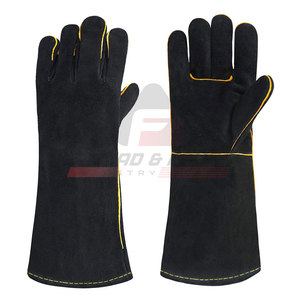 Wholesale Cheap Breathable Leather Welding <b>Gloves</b> for Outdoor Construction Safety for Winter - Product Image 1