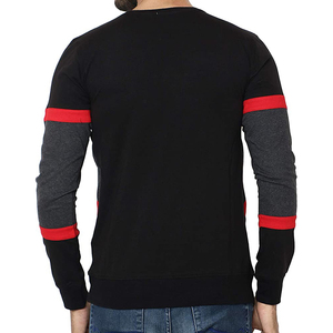 Vente en gros de vêtements de sport d'extérieur pour hommes sweatshirts en coton et polyester de couleur unie avec impression d'hiver teinte vêtements d'hiver nouveauté - Product Image 2