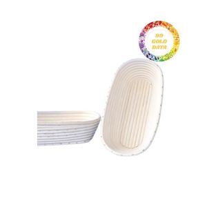 Cesta de pan redonda y ovalada de caña de ratán Natural de alta calidad a la venta, cuenco de pan de ratán para hacer pan de Vietnam - Product Image 2