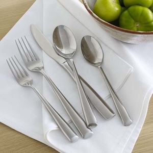 Modern Luxury Stainless Steel Silver Plated Bold Handle <b>Spoon</b> <b>Fork</b> and <b>Knife</b> <b>Set</b> - Product Image 1