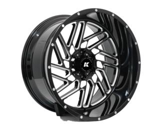Rines Kipardo de Lujo de 18 Pulgadas con Diseño Multirradio y Offset Cero, Acabado Fresado para Dodge Ram, Nissan Titan, <span class=keywords><strong>Hummer</strong></span> H2, SUV y Camionetas - Product Image 1