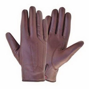 Gants d'hiver thermiques en cuir de vache aniline élégants pour hommes et femmes, pour le ski, l'usage quotidien et la protection contre le froid - Product Image 1