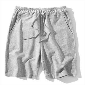 Short à boucle en coton 100% à double brin à la mode avec pantalon décontracté ample à bordure double couche avec service OEM - Product Image 3