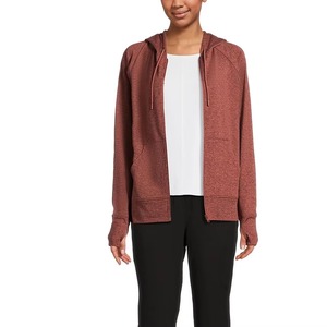 Sudaderas con cremallera para mujer Sudaderas con cremallera de invierno personalizadas Sudaderas con capucha transpirables con precios al por mayor para mujer - Product Image 5