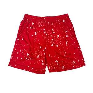 กางเกงขาสั้นเล่นบาสเก็ตบอลผ้าโพลีเอสเตอร์100% ออกแบบได้ตามต้องการโลโก้อเมริกันสตรีทแฟชั่น XS แบบถักลายไฮสตรีท - Product Image 4