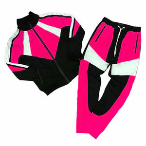 Survêtement surdimensionné 2 pièces Ensemble de jogging en nylon 100% Ensemble de survêtement coupe-vent en nylon et polyester d'entraînement - Product Image 6